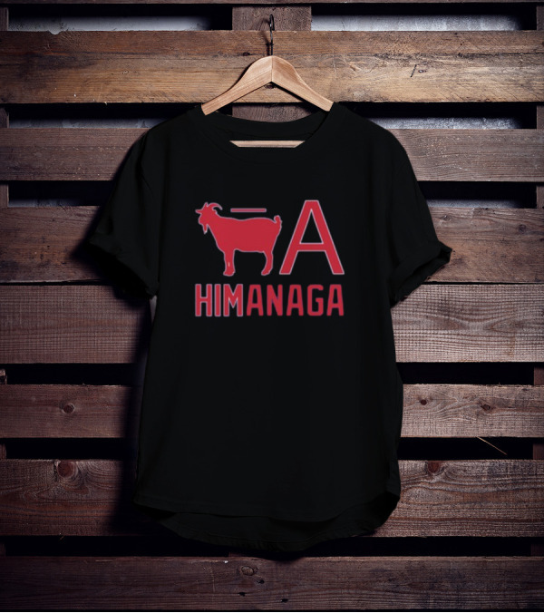 Goat Himanaga Red Silhouette A T-Shirt