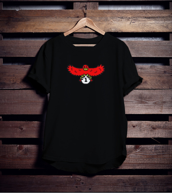 Atlhawks Snatched The #1 Pick Bold Red Bird With Number One T-Shirt