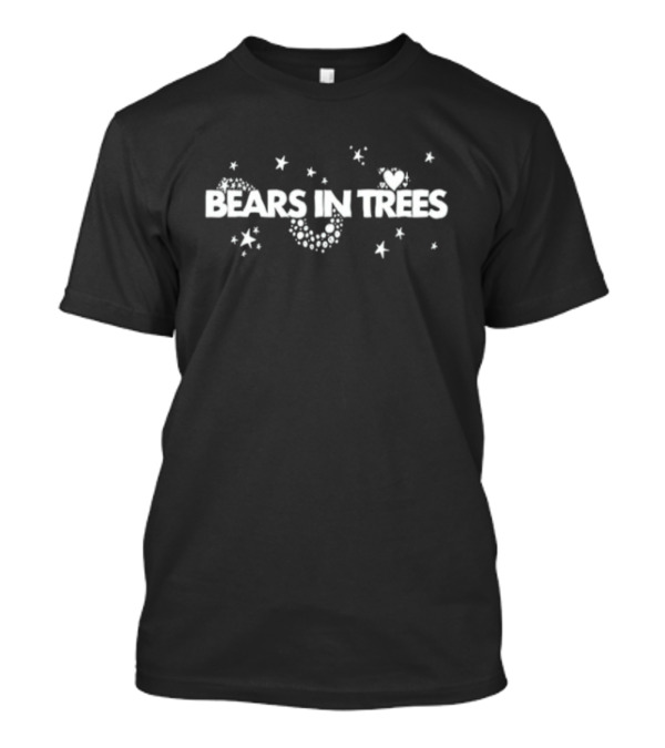 Bears In Trees Stars Constellation Heart T-Shirt