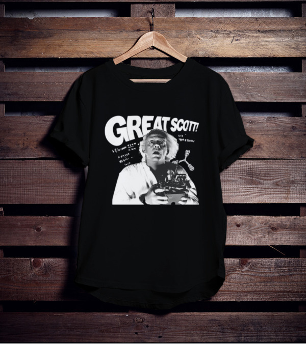 Great Scott Bttf Doc Emmett Brown T-Shirt