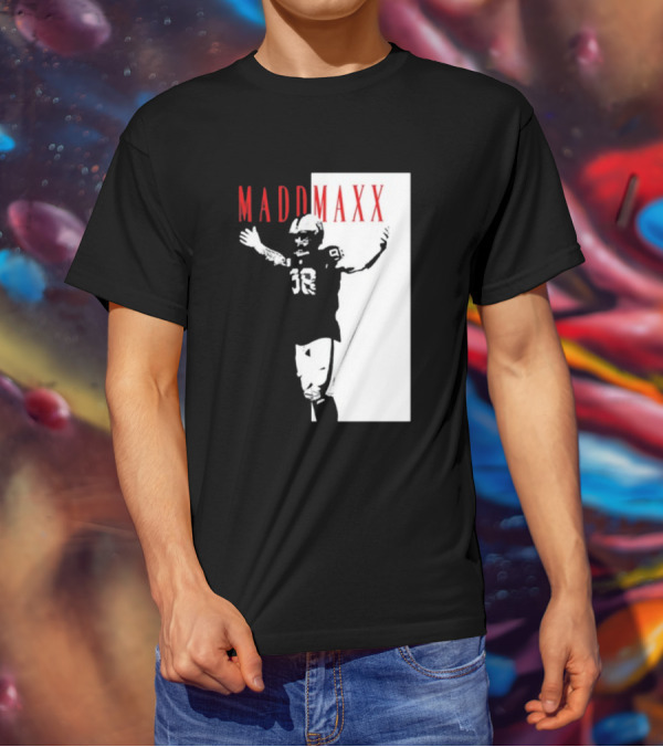 MADD MAXX Football Player T-Shirt