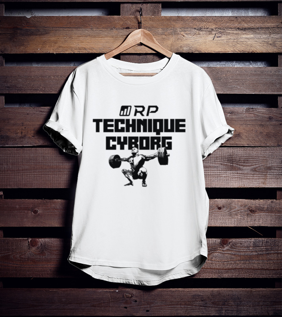 RP Technique Cyborg Bodybuilding Powerlifting T-Shirt