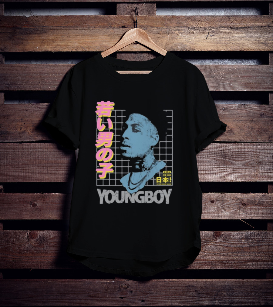 YOUNGBOY Neverbrokeagain Ichiban 日本 T-Shirt