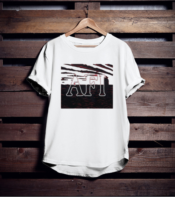 Afireinside AFI Black Sails Striped T-Shirt