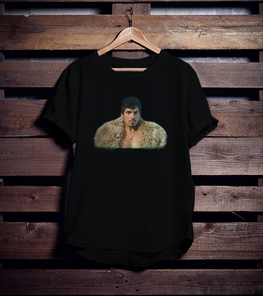 God Said No Iconic Fur Coat Character T-Shirt