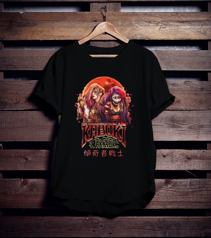 Asuka The Kabuki Warriors Blood Moon T-Shirt