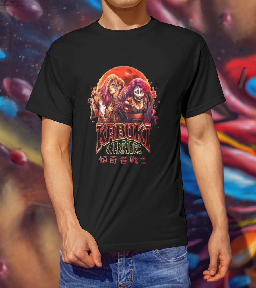 Asuka The Kabuki Warriors Blood Moon T-Shirt