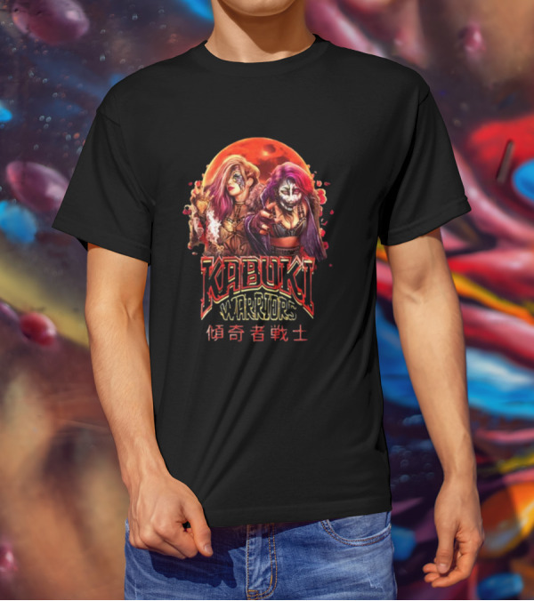Asuka The Kabuki Warriors Blood Moon T-Shirt