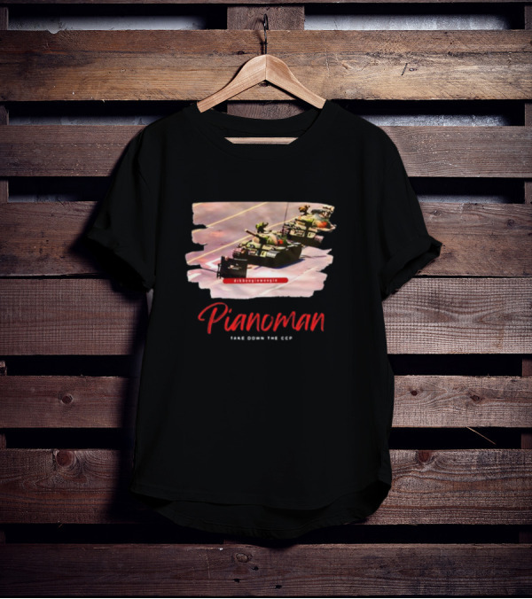 Brendan Kavanagh Pianoman Drkboogiewoogie Take Down The CCP T-Shirt