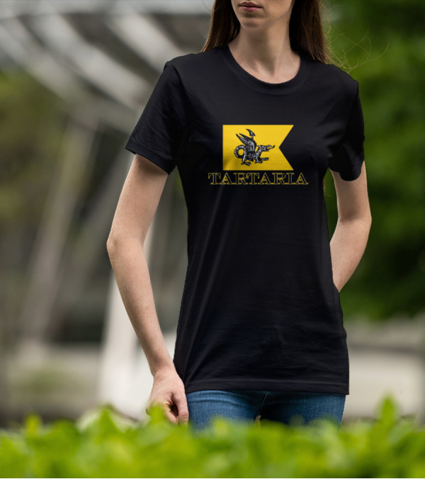 Tartaria Flag Emblem With Mythical Creature T-Shirt