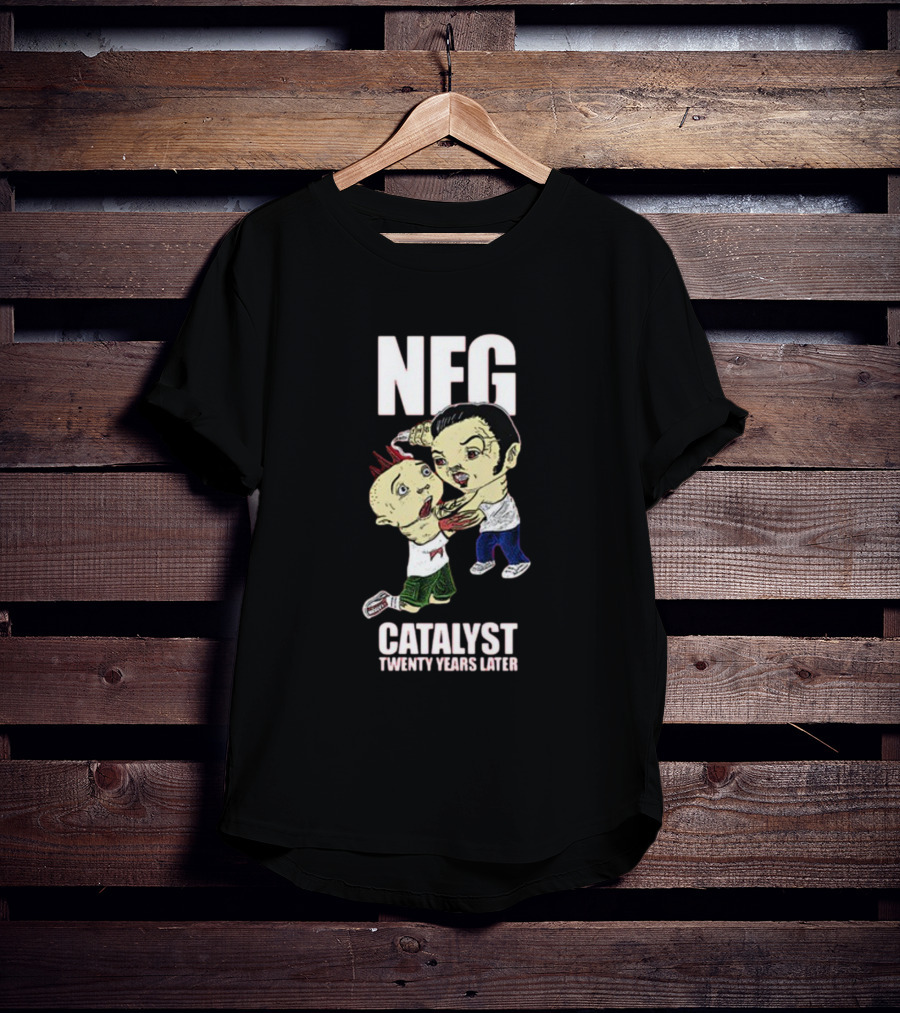 NFG Catalyst Twenty Years Later Cartoon Fight T-Shirt