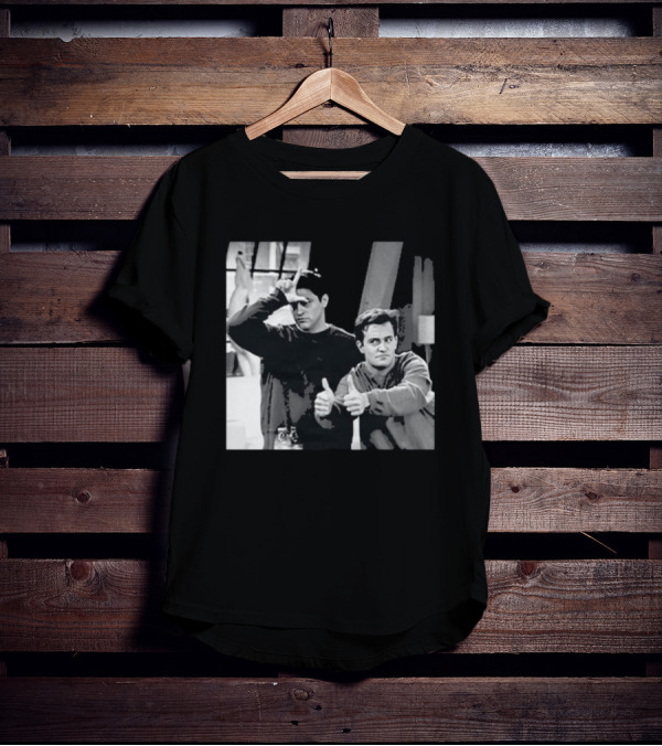 Friends Joey And Chandler Funny Gesture Scene T-Shirt