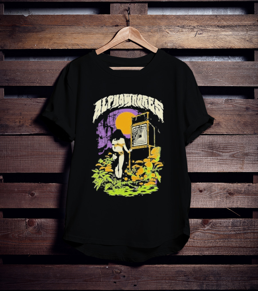 Alphawhores Psychedelic Rock Amplifier Sunflowers Erlebnis T-Shirt