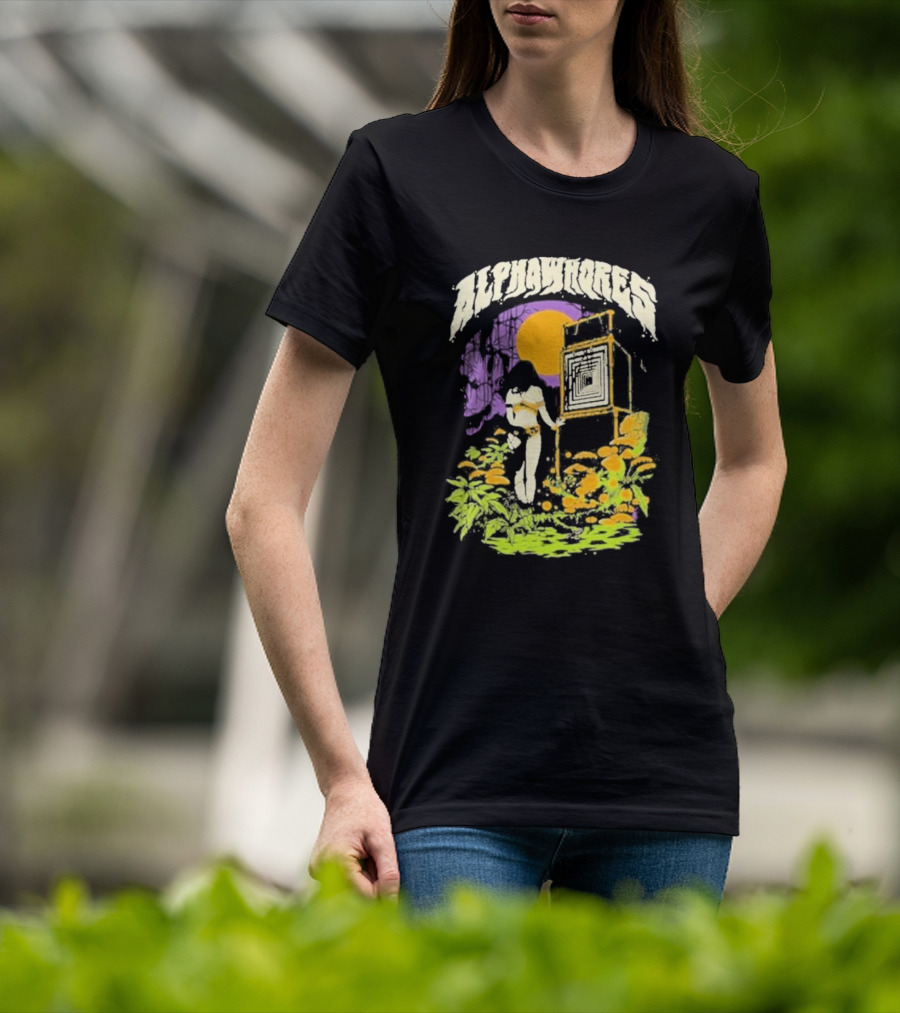 Alphawhores Psychedelic Rock Amplifier Sunflowers Erlebnis T-Shirt