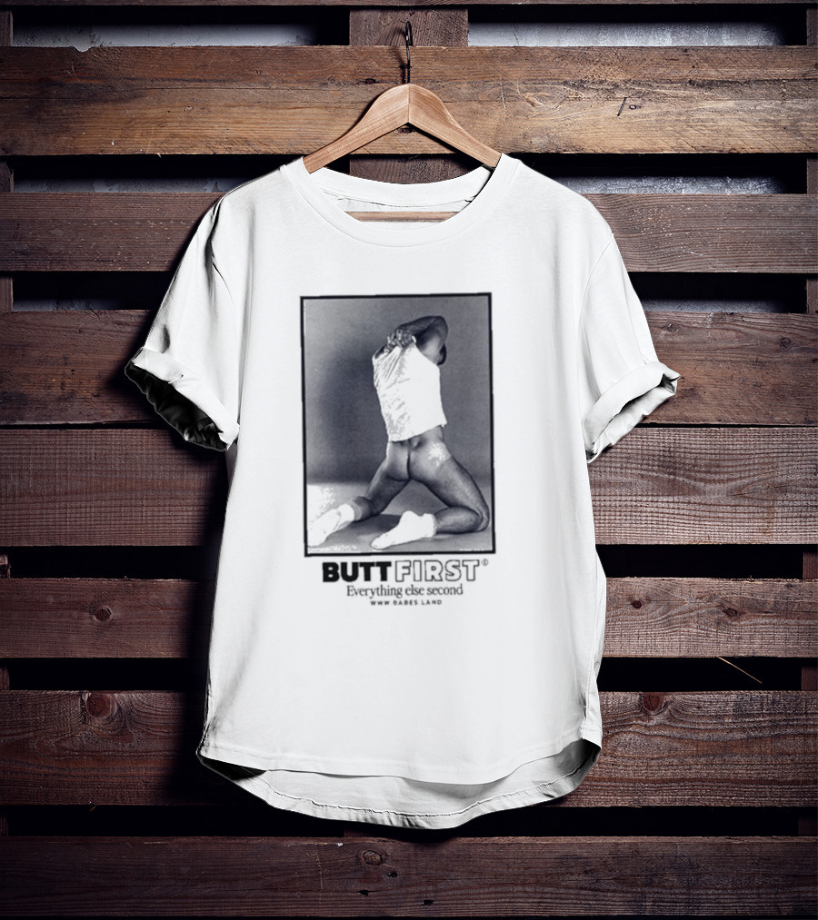 Butt First Everything Else Second Rares Lang T-Shirt