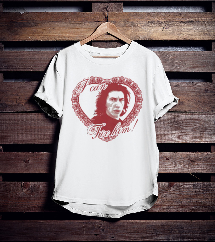 I Can Fix Him Kylo Ren Heart Frame T-Shirt