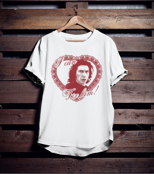 I Can Fix Him Kylo Ren Heart Frame T-Shirt