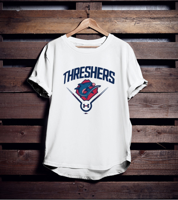 Threshers Under Armour Youth Tech Baseball T-Shirt