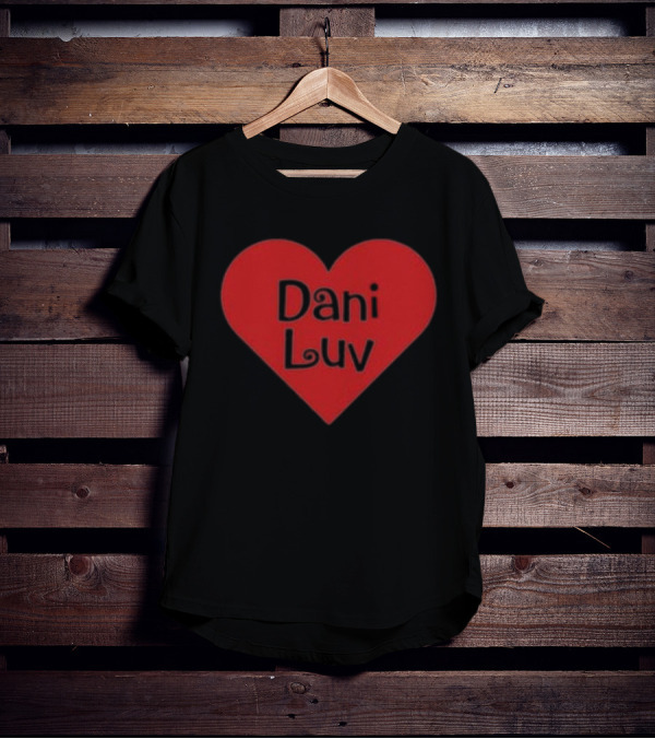 Dani Luv Heart Red T-Shirt