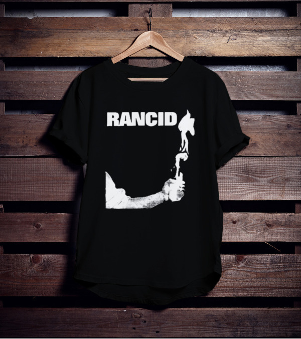 Rancid Band Logo Molotov Cocktail T-Shirt