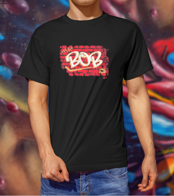 Sergei Bobrovsky Bob Brick Wall Hockey Stick Mask T-Shirt