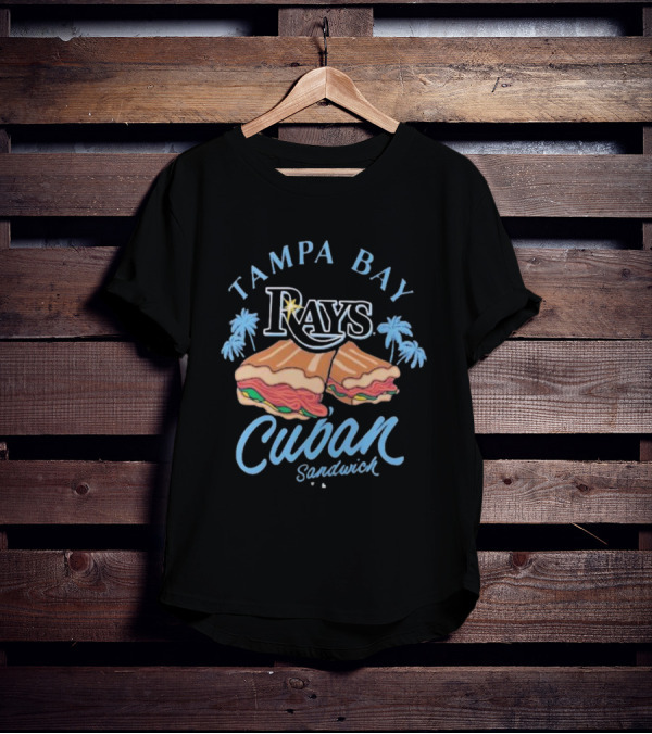 Tampa Bay Rays Cuban Sandwich T-Shirt