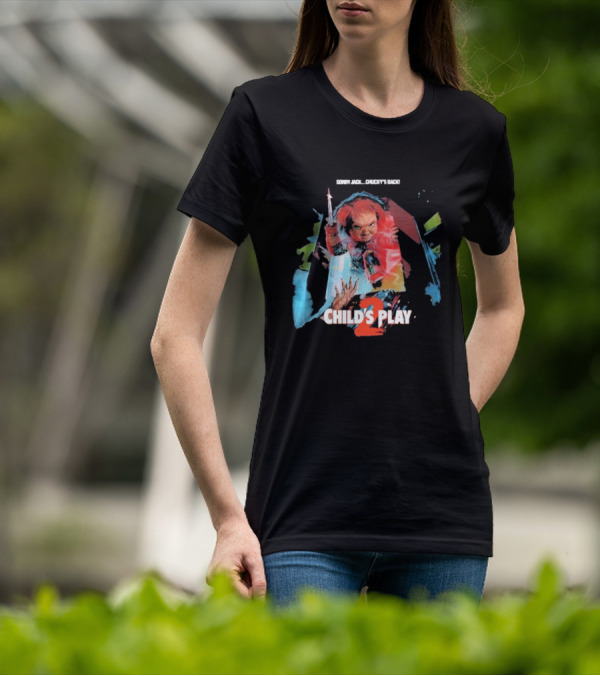 Sorry Jack Chucky’s Back Child’s Play 2 Horror T-Shirt