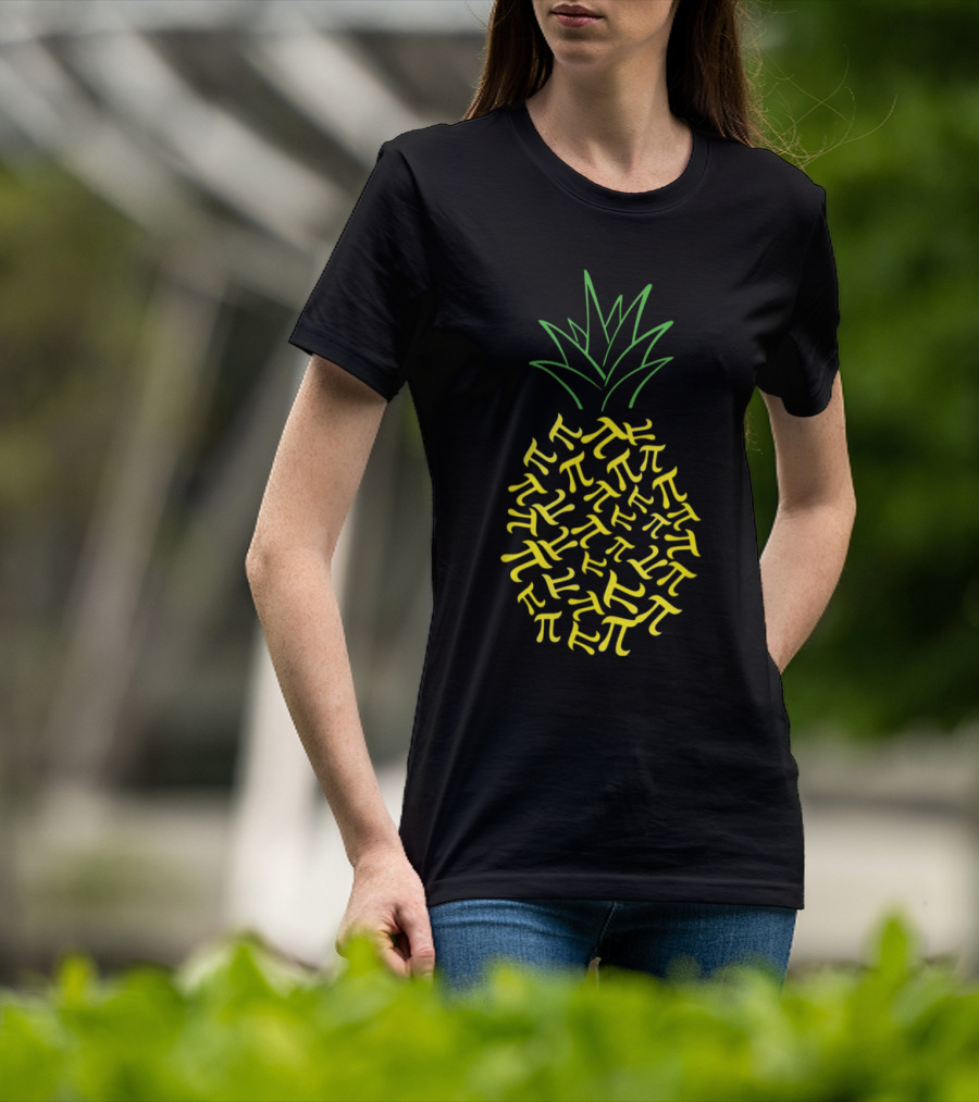 Pi Day Pineapple Math Humor T-Shirt