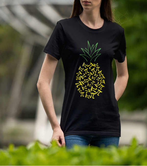 Pi Day Pineapple Math Humor T-Shirt