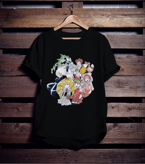 Mega Man Star Force Allies Heroes And Characters T-Shirt