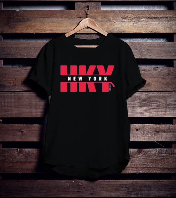New York HKY Hockey Stick T-Shirt