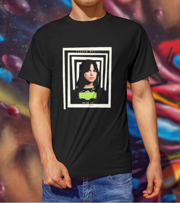 Jenna Ortega Astrid Deetz Beetlejuice 09 06 24 Warner Bros IMAX T-Shirt