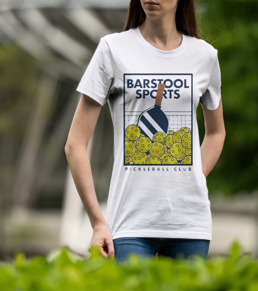 Pickleball Club Paddle And Balls T-Shirt
