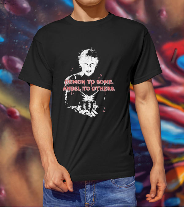Demon To Some Angel To Others Hellraiser Puzzle Box T-Shirt