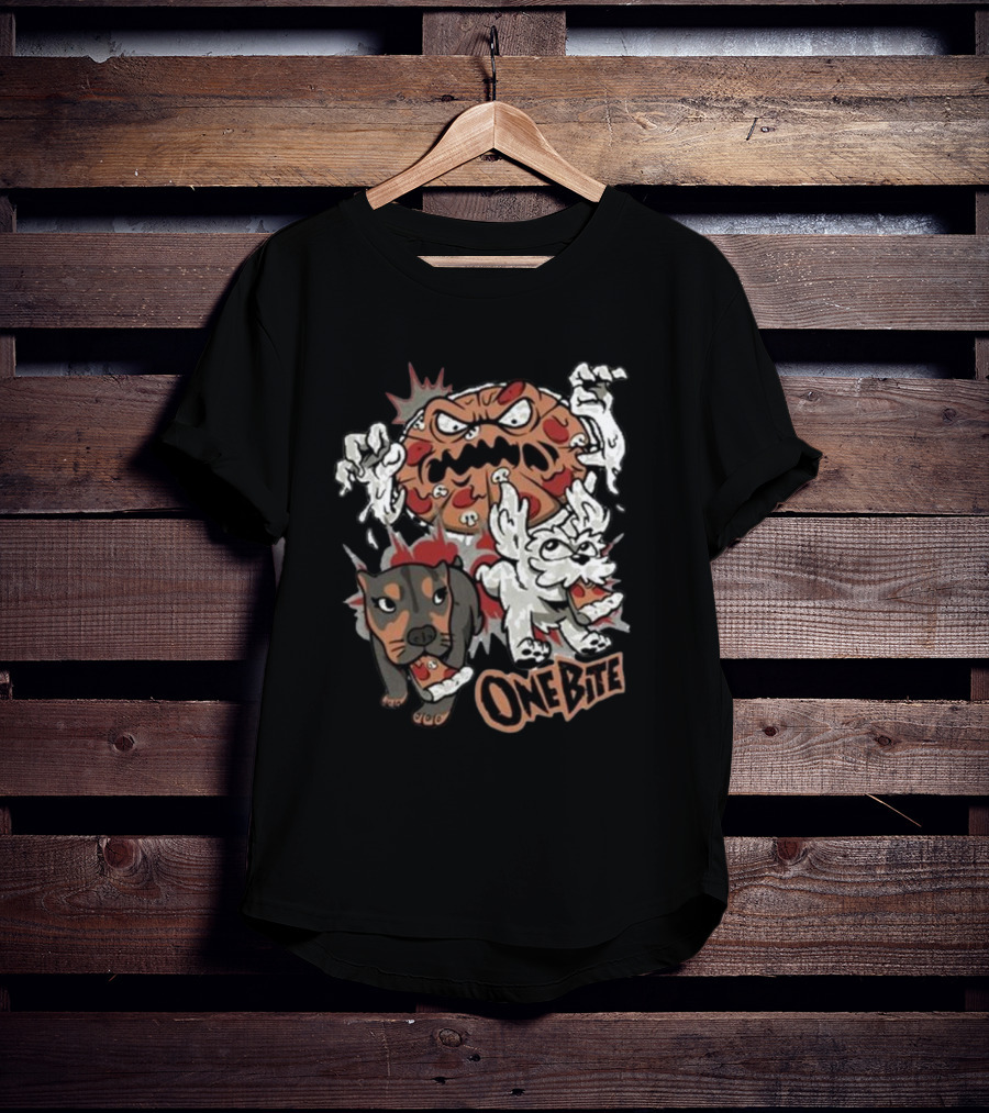 Miss Peaches X Bodoggos Fierce Pizza One Bite Chase T-Shirt