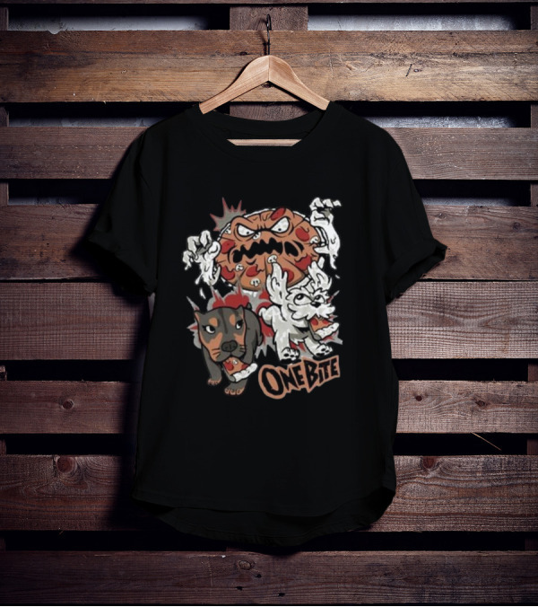 Miss Peaches X Bodoggos Fierce Pizza One Bite Chase T-Shirt