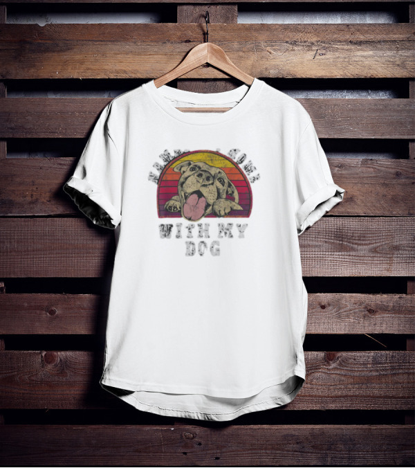 Namast'ay Home With My Dog T-Shirt