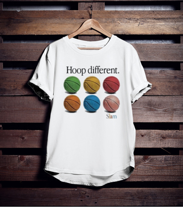 Kate Martin Hoop Different Slam Basketball Multicolor Balls T-Shirt