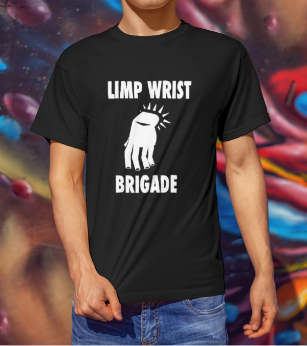 Limp Wrist Brigade Sunshine Clenched Fist T-Shirt