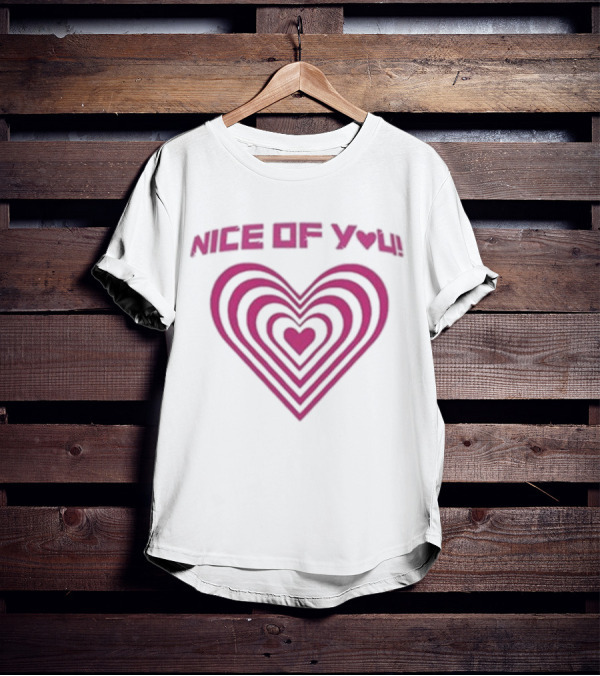 Nice Of You Katrina Stuart Heart T-Shirt