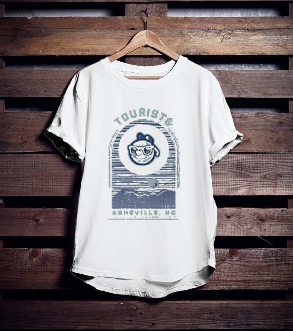 Tourists Skyline Asheville NC T-Shirt