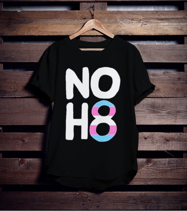 NO H8 Trans Pride Colors T-Shirt