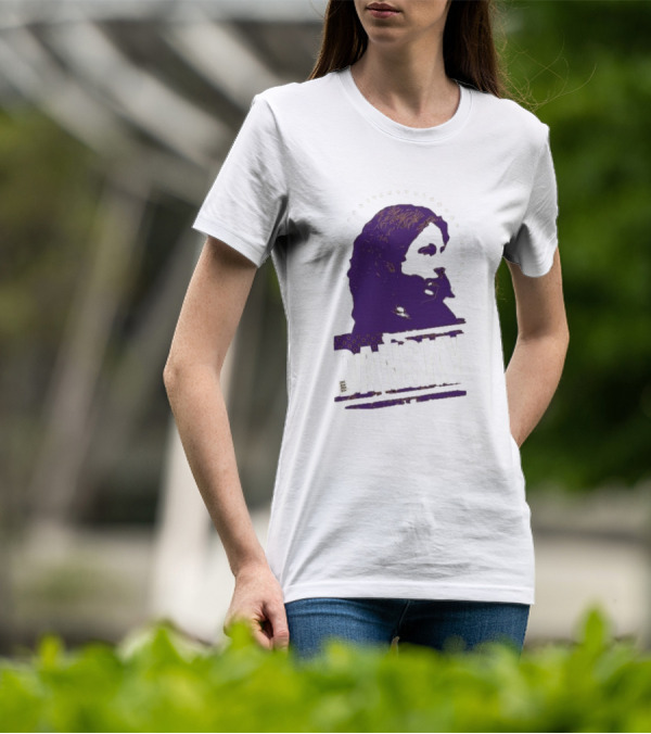Dansky Purple Silhouette With Stars T-Shirt