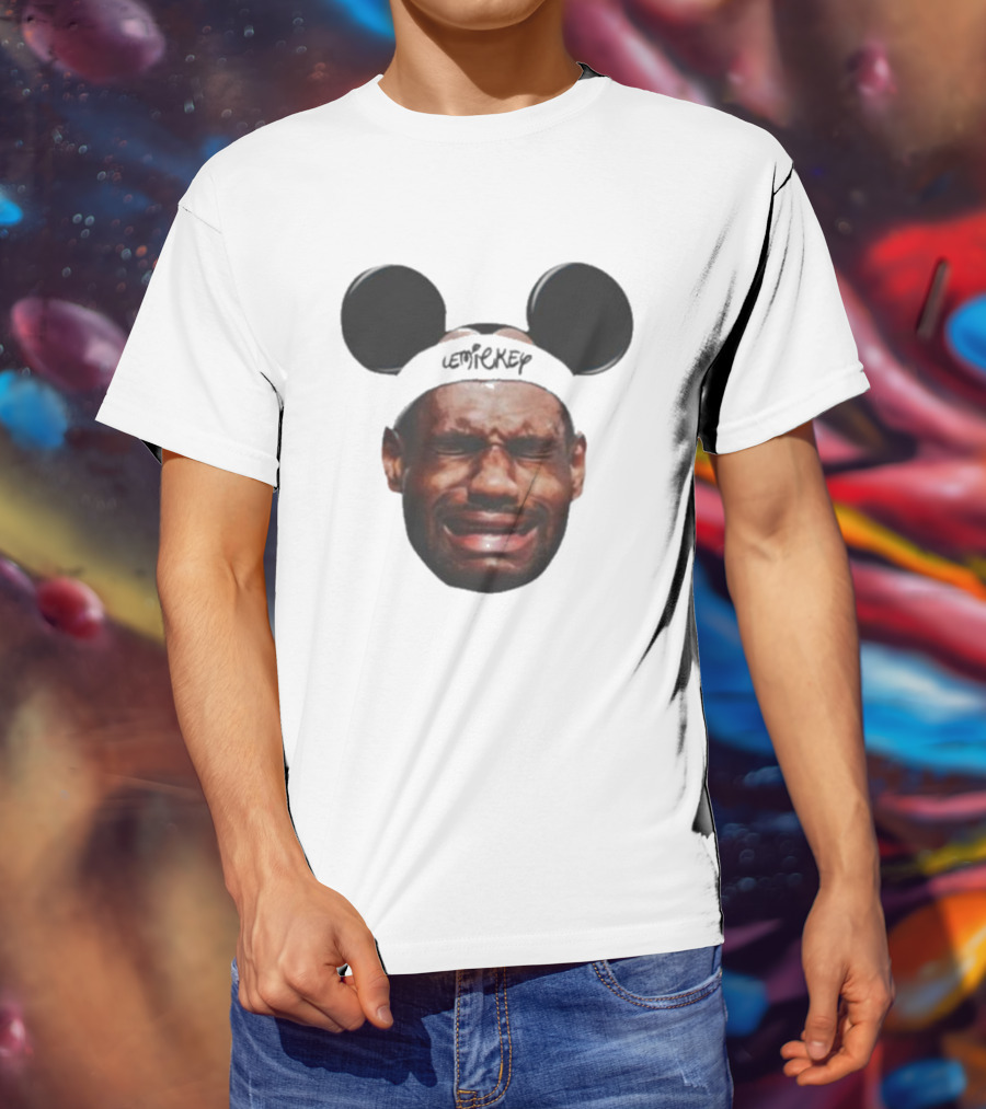 Lebron James Lemickey Crying Meme T-Shirt