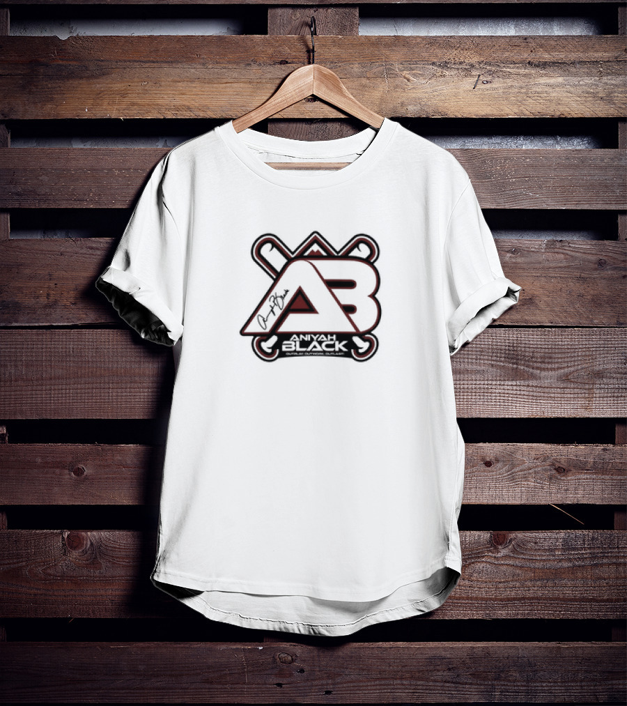 NIL Merch AB Hockey Sticks Aniyah Black T-Shirt