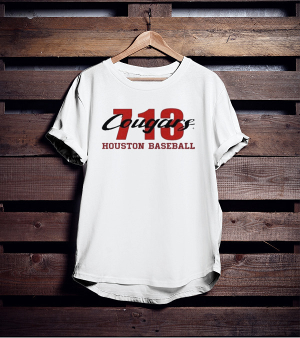 713 Cougars Houston Baseball T-Shirt