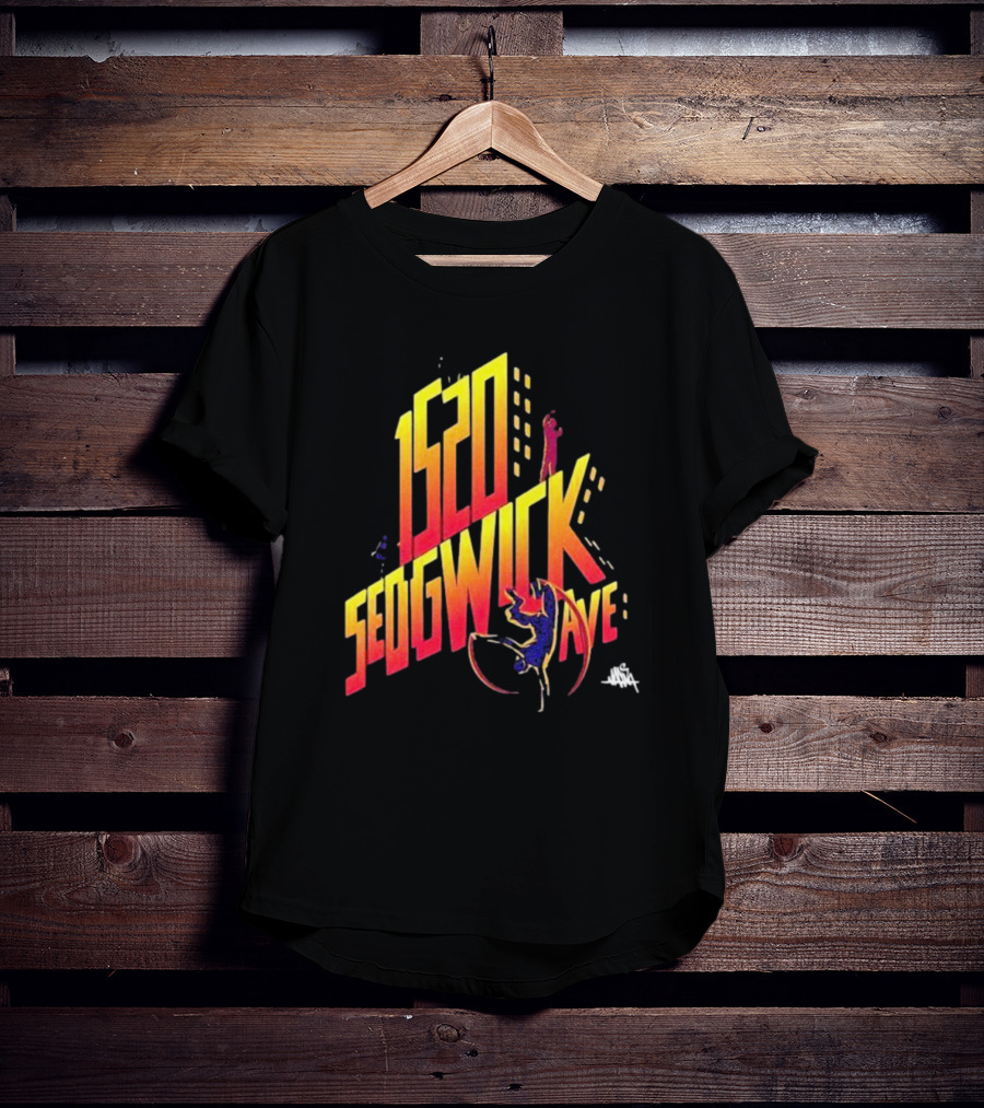 1520 Sedgwick Ave Hip Hop Beat Street T-Shirt