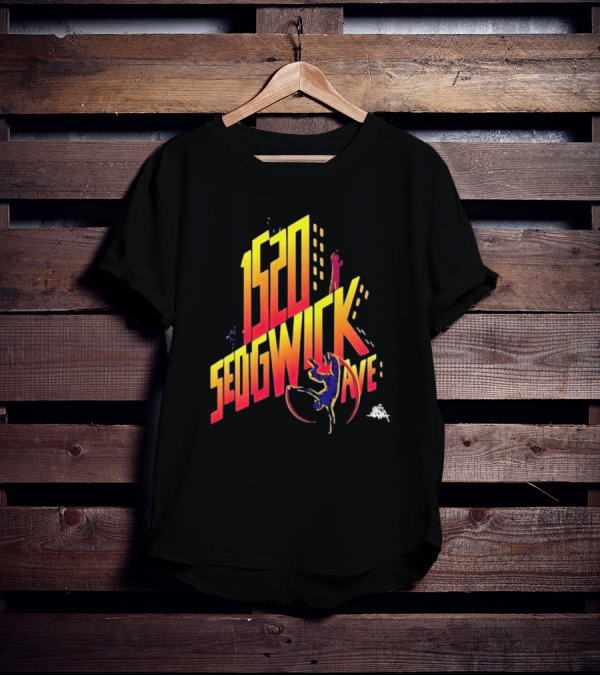 1520 Sedgwick Ave Hip Hop Beat Street T-Shirt