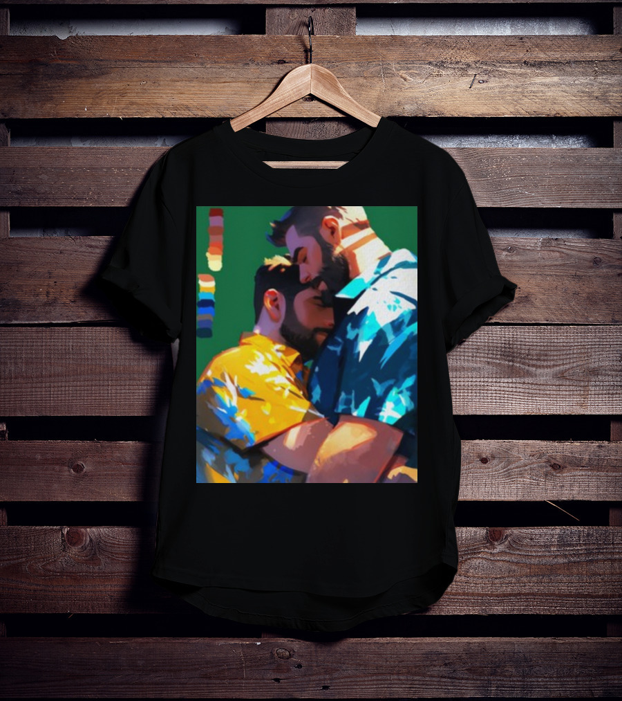 Ego Rodriguez Colours Pride Men's Embrace T-Shirt