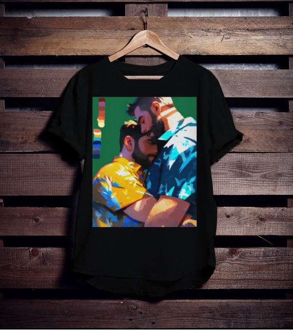 Ego Rodriguez Colours Pride Men's Embrace T-Shirt